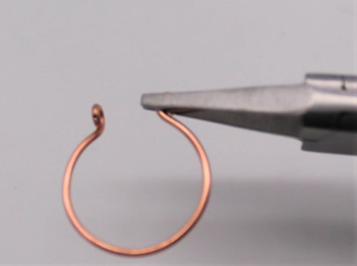 Abby Hook's Dainty Boho Ring - Reposition the loops, Contemporary Wire Jewelry, Loops, Wire Loop, Wrapped Wire Loop, turn the wire loop
